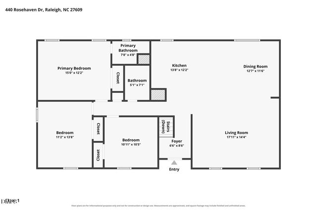 440 Rosehaven Drive, Raleigh, NC 27609