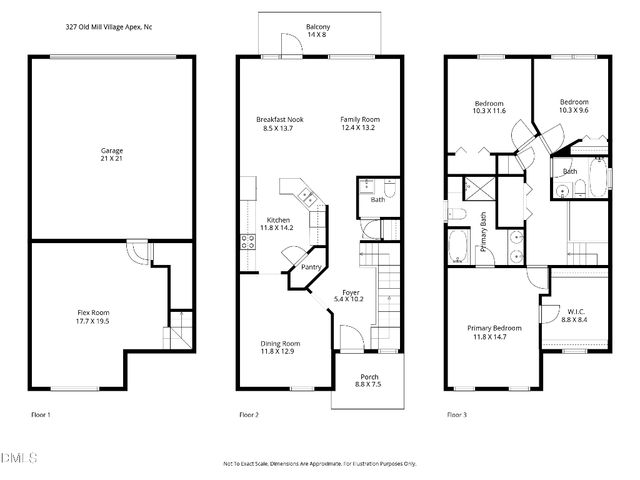 327 Old Mill Village Drive, Apex, NC 27502