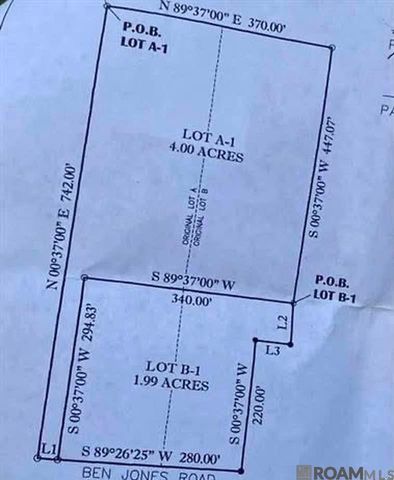 TBA Ben Jones Rd, Denham Springs, LA 70726