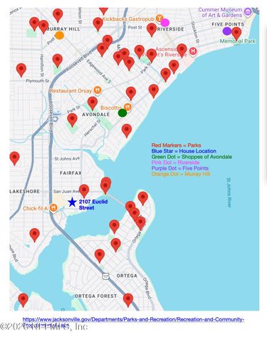 2107 EUCLID Street, Jacksonville, FL 32210