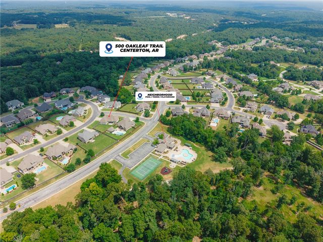 500 Oakleaf Trail, Centerton, AR 72719