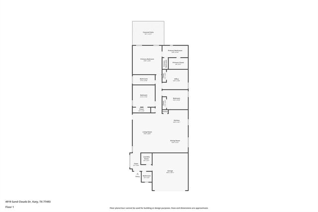4919 Sand Clouds Drive, Katy, TX 77493