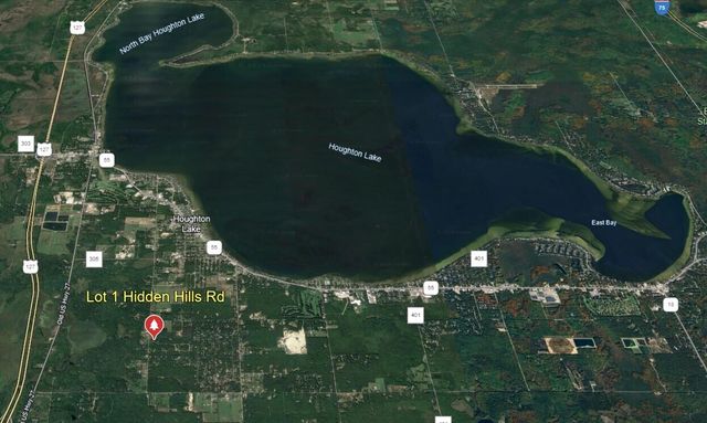 Lot 1 Hidden Hills Road, Houghton Lake, MI 48629