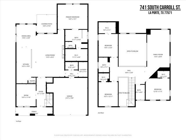 741 S Carroll Street, La Porte, TX 77571