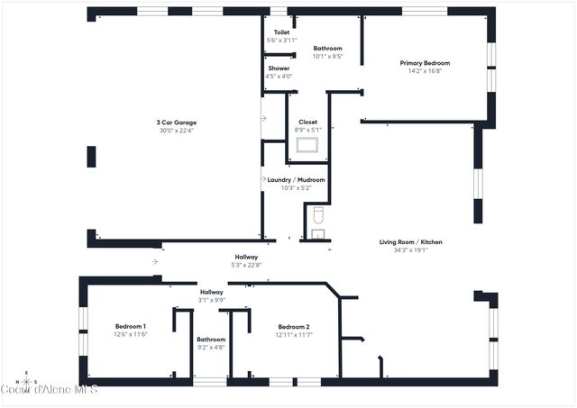 101 Happy Trails LN, Pinehurst, ID 83850