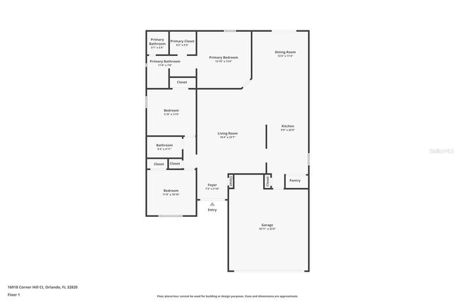16918 CORNER HILL COURT, Orlando, FL 32820