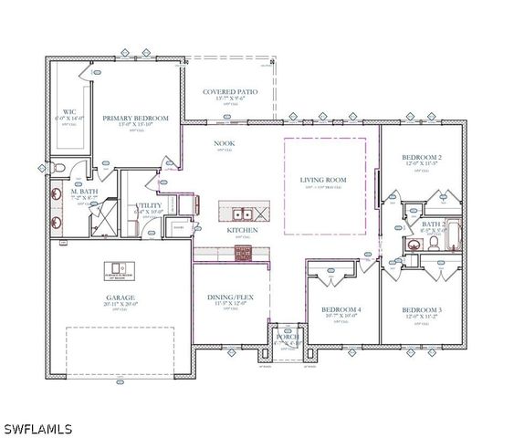 518 Keller ST E, Lehigh Acres, FL 33974