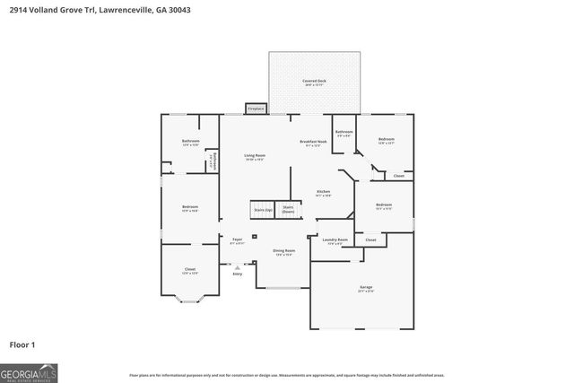 2914 Volland Grove Trail, Lawrenceville, GA 30043