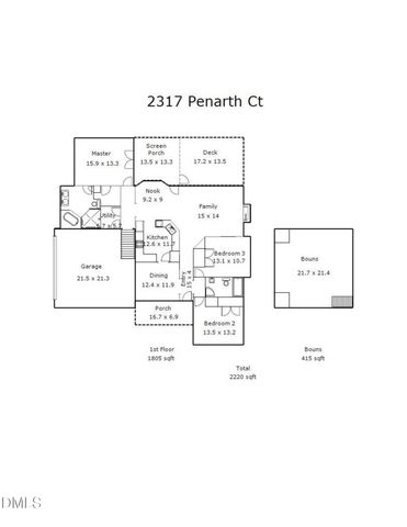 2317 Penarth Court, Zebulon, NC 27597