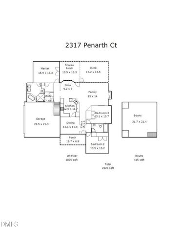 2317 Penarth Court, Zebulon, NC 27597