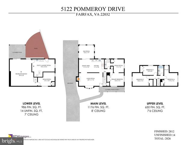 5122 POMMEROY DR, Fairfax, VA 22032