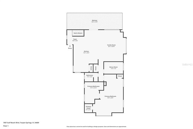 1907 GULF BEACH BOULEVARD, Tarpon Springs, FL 34689