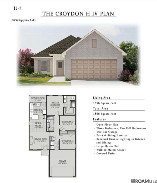 12850 Sapphire Lake Blvd, Walker, LA 70785
