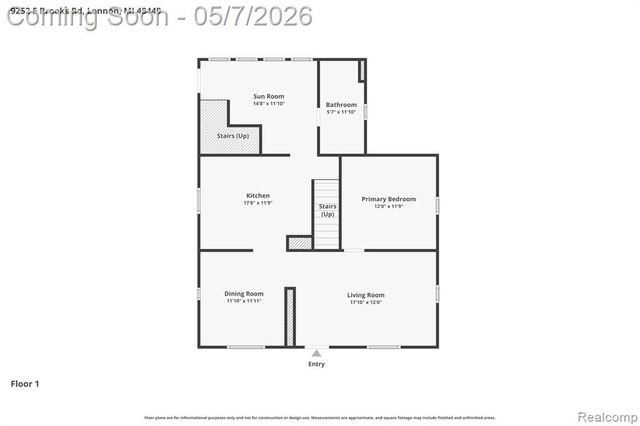 9252 E Brooks Road, Lennon, MI 48449