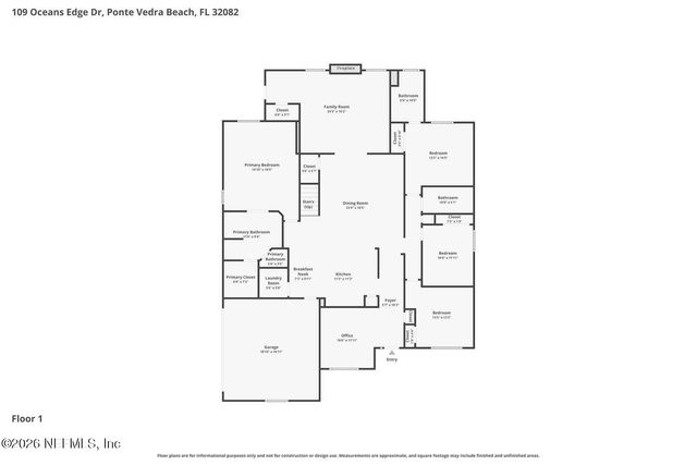 109 OCEANS EDGE Drive, Ponte Vedra Beach, FL 32082