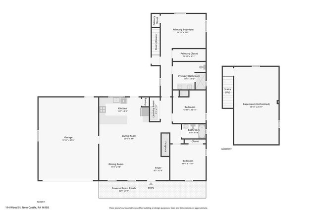 114 Wood St, North Beaver Twp, PA 16102
