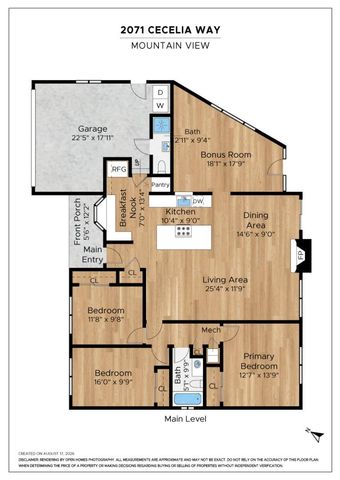 2071 Cecelia Way, Mountain View, CA 94040