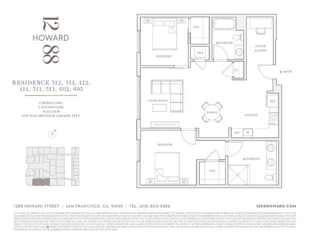 1288 Howard Street 605, San Francisco, CA 94103