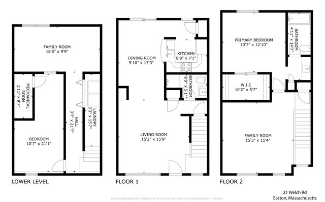 21 Welch 21, Easton, MA 02375