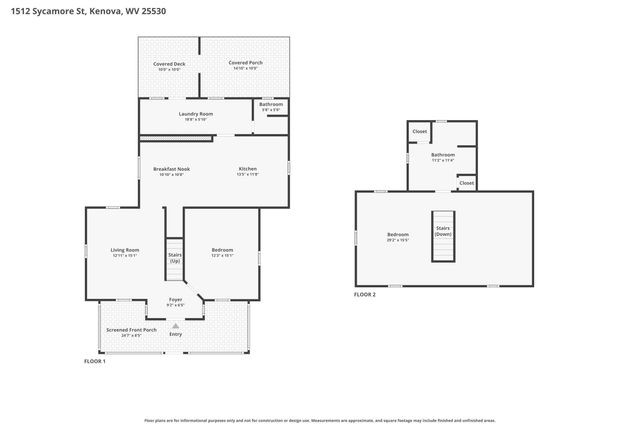 1512 Sycamore St, Kenova, WV 25530
