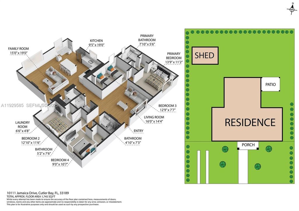 Image 33 of property listing at 10111 Jamaica Dr, Cutler Bay, FL 33189