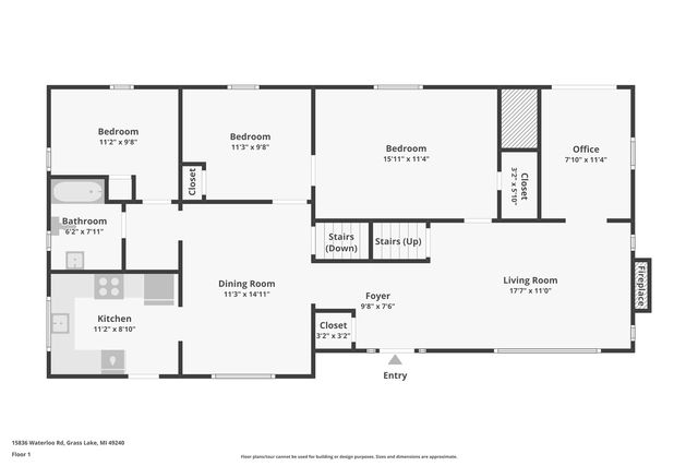 15836 Waterloo Road, Grass Lake, MI 49240