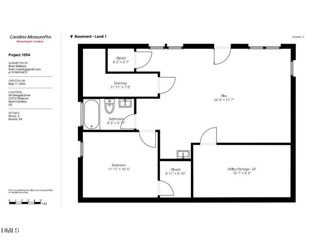 64 Shergold Drive, Pittsboro, NC 27312