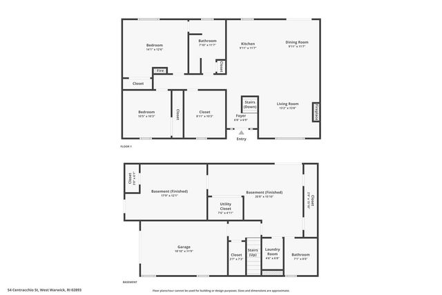 54 Centracchio Street, West Warwick, RI 02893