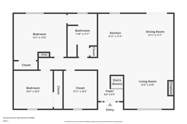 54 Centracchio Street, West Warwick, RI 02893