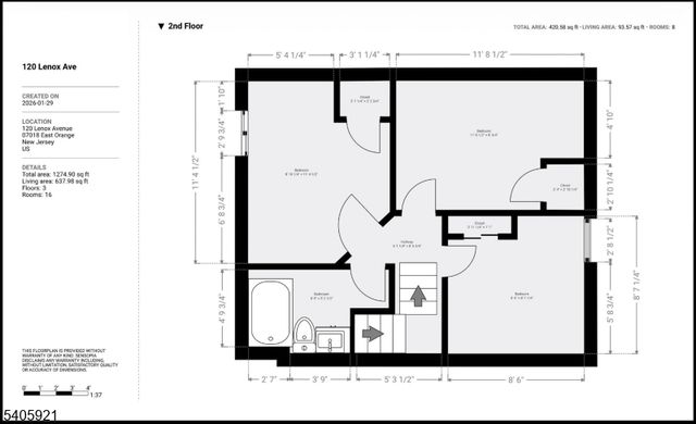 118 Lenox Ave, East Orange City, NJ 07018
