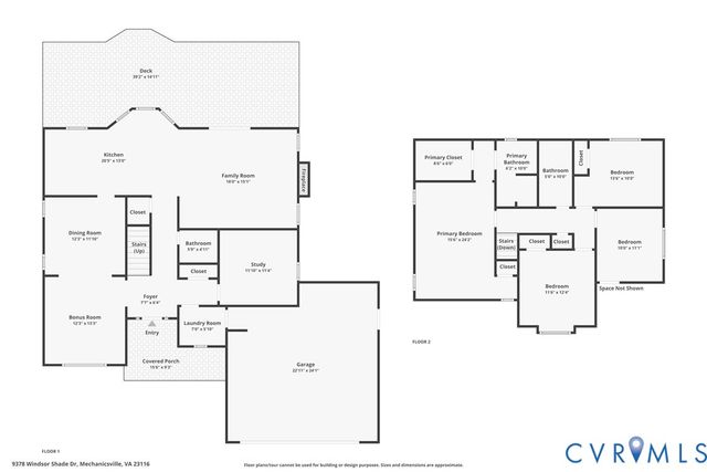 9378 Windsor Shade Dr, Mechanicsville, VA 23116