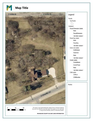 8051 N Granville ROAD, Milwaukee, WI 53224