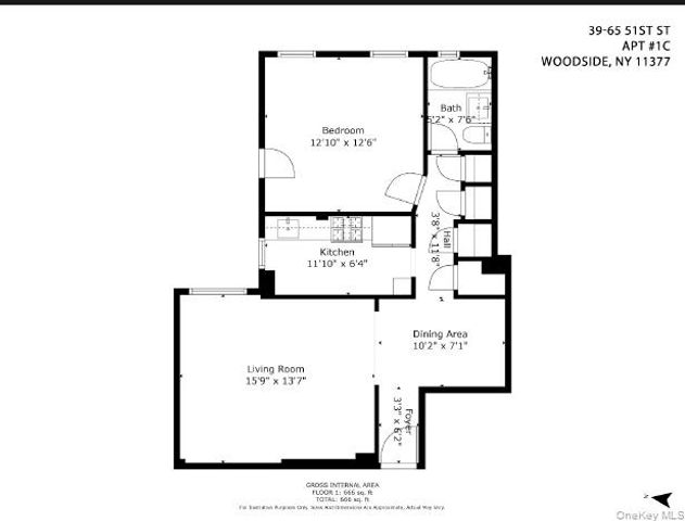 3965 51st Street 1C, Woodside, NY 11377