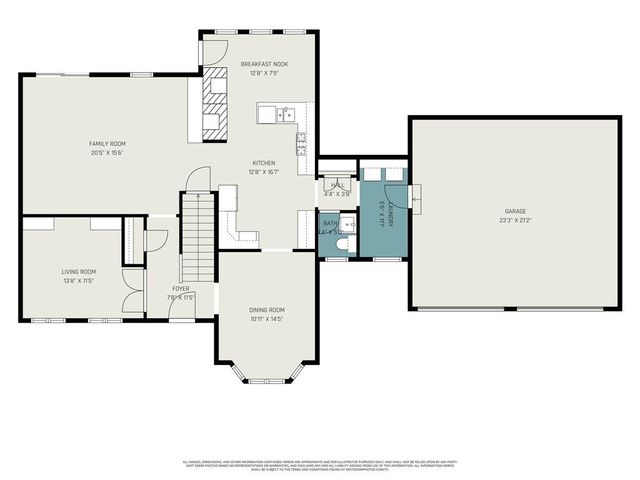 1209 NW HAWK CREEK Drive, Blue Springs, MO 64015