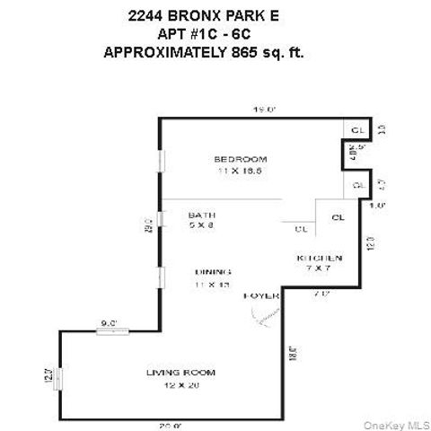 2244 Bronx Park E 1C, Bronx, NY 10467