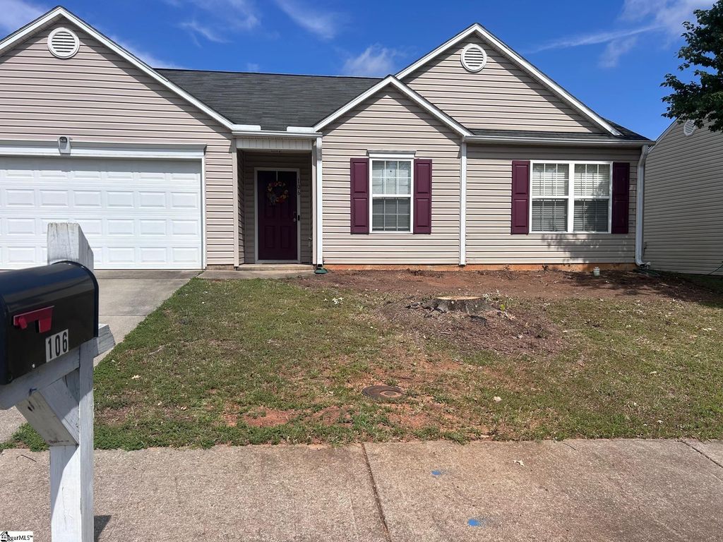 106 Parkgate Court, Simpsonville, SC 29680