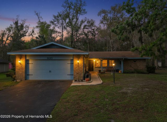 930 Moonlight Lane, Brooksville, FL 34601