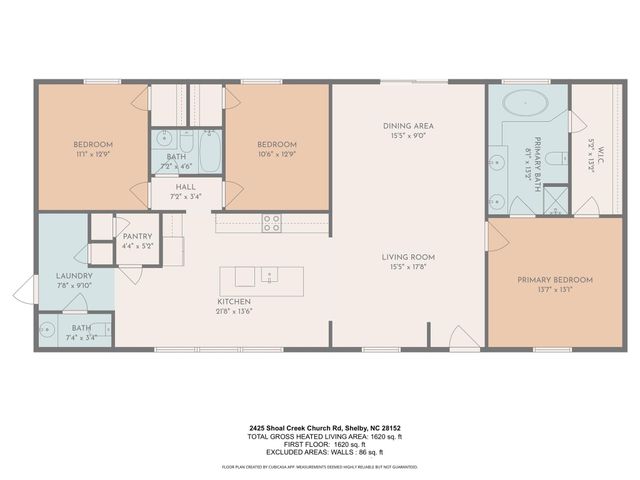 2425 Shoal Creek Church Road, Shelby, NC 28152