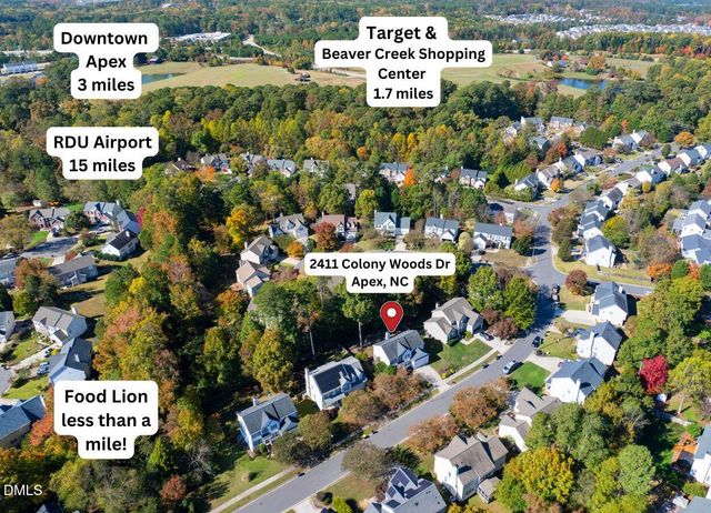 2411 Colony Woods Drive, Apex, NC 27523