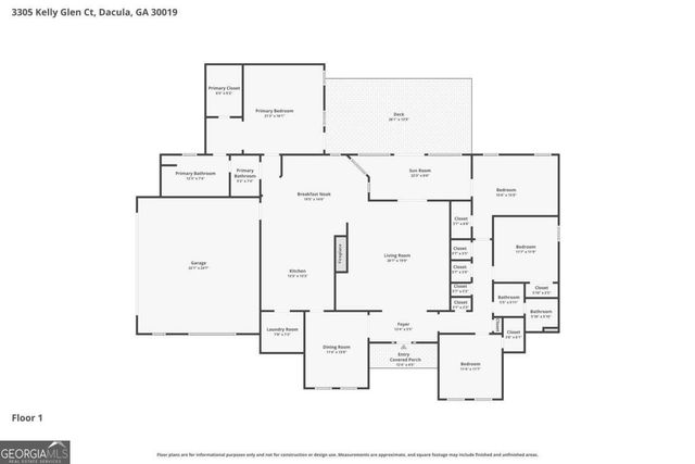 3305 Kelly Glen Court, Dacula, GA 30019