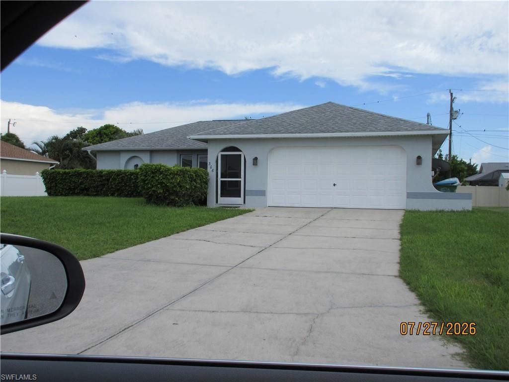 306 SE 2nd ST, CAPE CORAL, FL 33990 — exterior