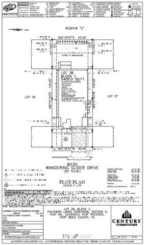 8030 Wandering Glider Drive, Fulshear, TX 77441