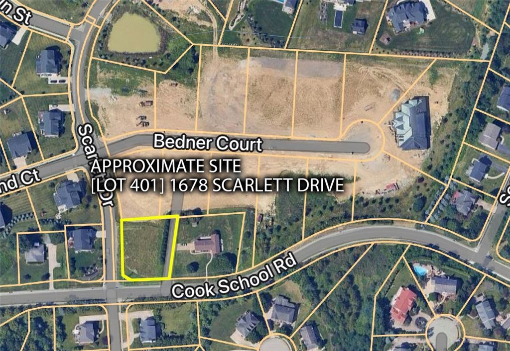 [Lot 401] 1678 Scarlett Drive, St Clair, PA 15241