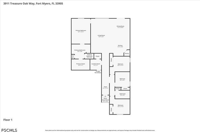 3911 Treasure Oak WAY, Fort Myers, FL 33905