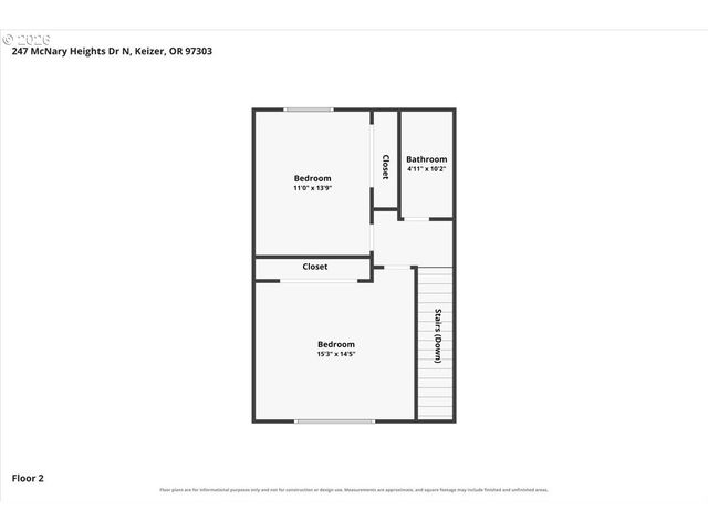 247 MCNARY HEIGHTS Dr N, Keizer, OR 97303
