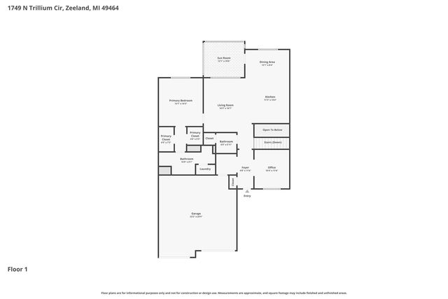 1749 N Trillium Circle, Zeeland, MI 49464