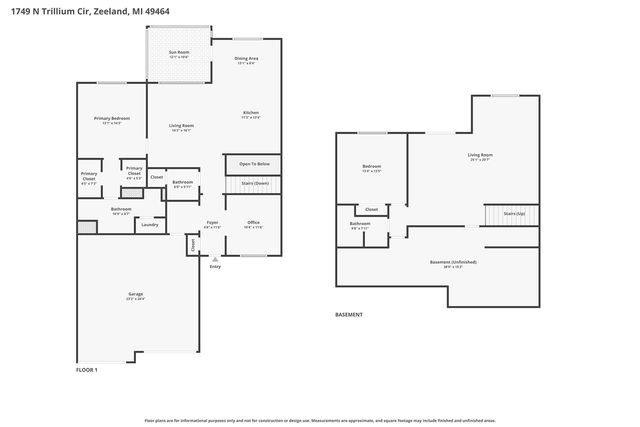 1749 N Trillium Circle, Zeeland, MI 49464