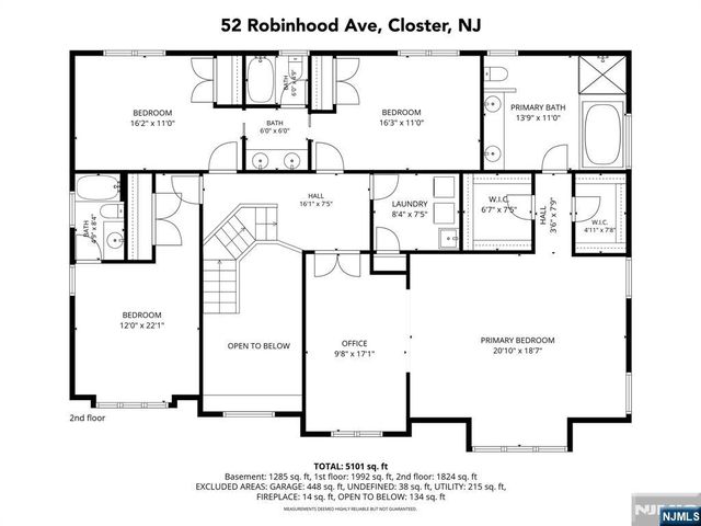 52 Robinhood Avenue, Closter, NJ 07624