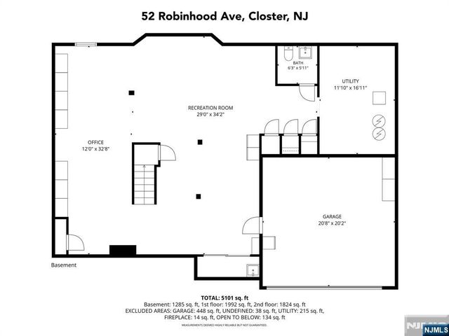52 Robinhood Avenue, Closter, NJ 07624