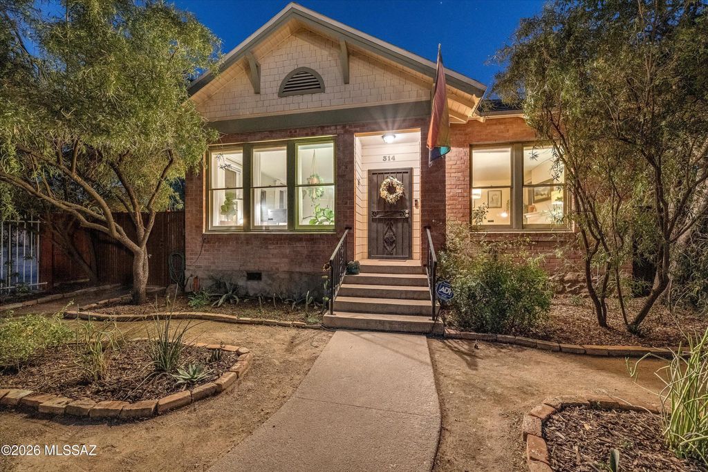 Image 1 of property listing at 314 E 2nd Street, Tucson, AZ 85705